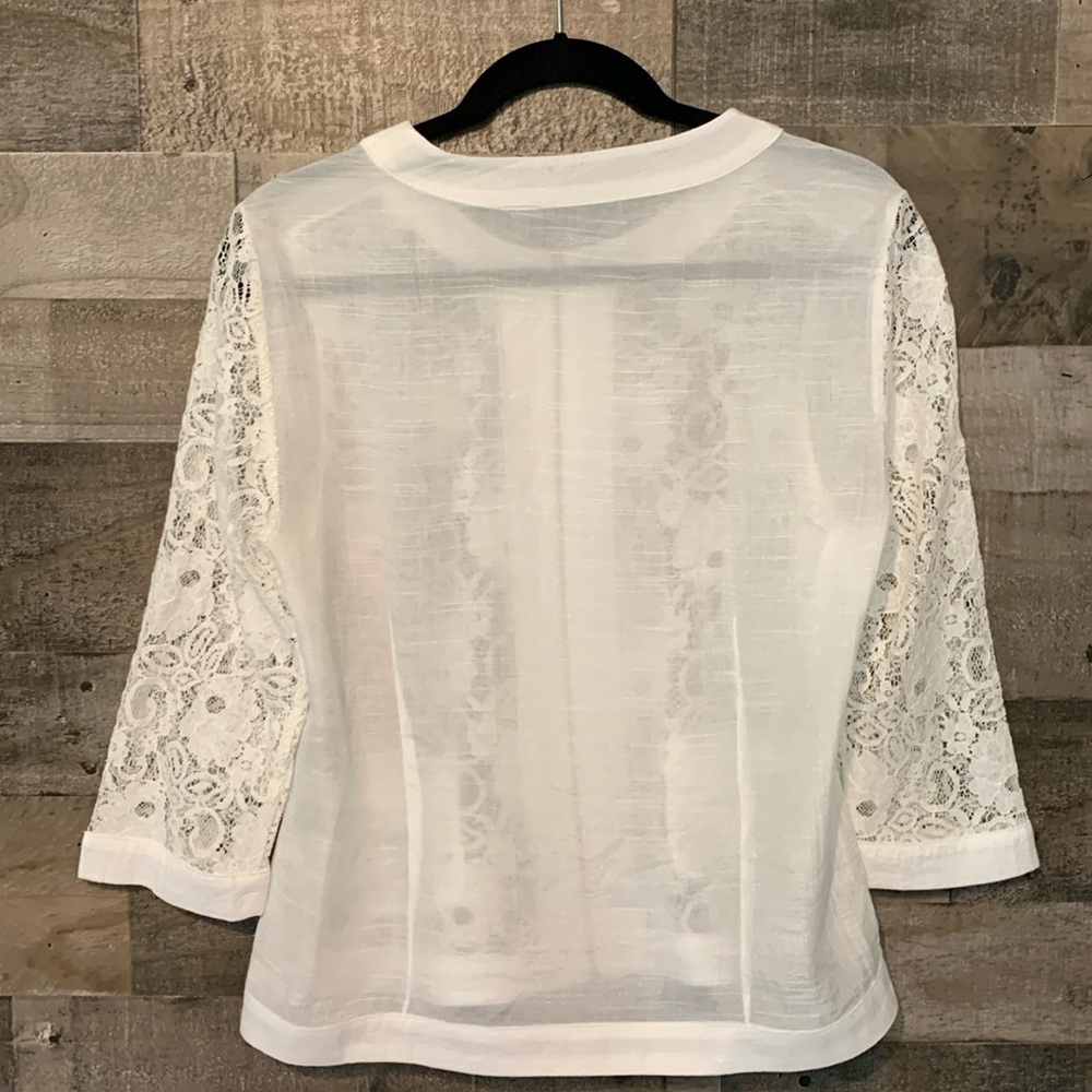 Spense Lace Jacket Size M - Picture 15 of 16